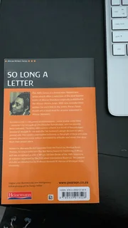So long a letter by Mariama Bâ