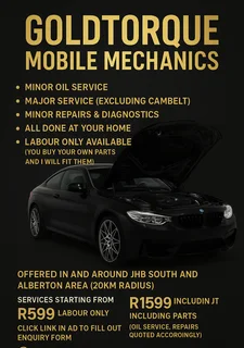 Need your vehicle serviced ? Try me for affordable reliable work!