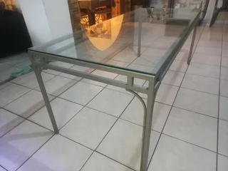 Diner 8 Seater Wrought Iron Table