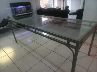 Diner 8 Seater Wrought Iron Table