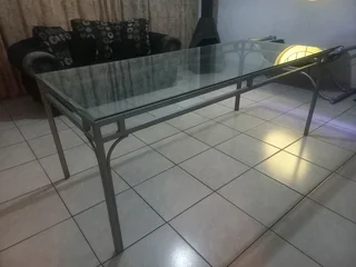 Diner 8 Seater Wrought Iron Table
