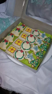 Christmas Themed biscuits