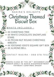 Christmas Themed biscuits