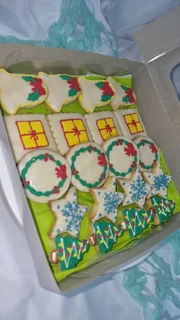 Christmas Themed biscuits