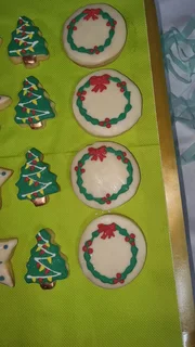 Christmas Themed biscuits