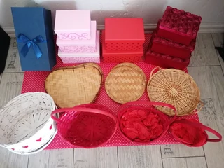 Assorted Gift Boxes And Baskets