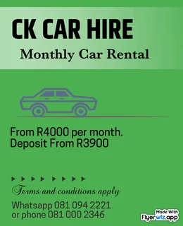 Monthly Car Rental