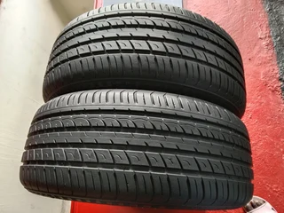 2x 225/45/19 run flat Rader Tyres very good second hands