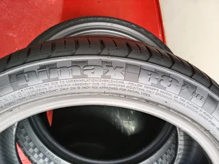 2x 225/45/19 run flat Rader Tyres very good second hands