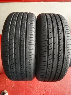 2x 225/45/19 run flat Rader Tyres very good second hands