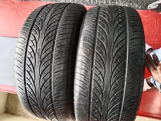 2x 265/50/20 Dunlops Tyres very good second hands Tyres