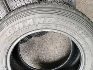 4x 265/60/18 Dunlops Grand track Tyres very good second hands