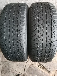 4x 265/60/18 Dunlops Grand track Tyres very good second hands Tyres