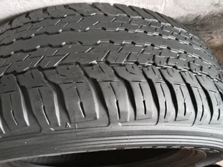 4x 265/60/18 Dunlops Grand track Tyres very good second hands Tyres