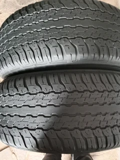 4x 265/60/18 Dunlops Grand track Tyres very good second hands Tyres