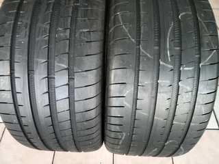 2x 295/35/21 Goodyear Eagle F1 fairly used Tyres