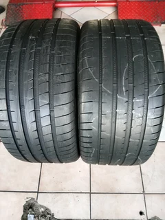 2x 295/35/21 Goodyear Eagle F1 fairly used Tyres