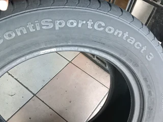 2x 255/55/18 normal continentals Tyres very good second hands Tyres