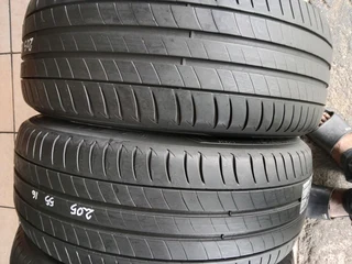 205/55/16 normal michelins Tyres very good second hands R800 each