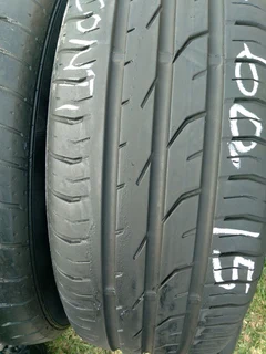 2x 185/60/15 continentals Tyres 80%tread excellent condition