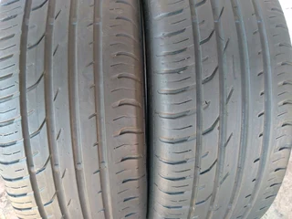 2x 215/55/18 continentals Tyres 85%tread excellent conditions