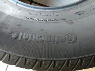 4x 255/70/16 continentals Tyres for bakkies excellent conditions