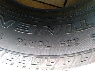4x 255/70/16 continentals Tyres for bakkies excellent conditions