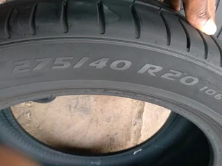 Set of run flat Tyres pirellis p zero Tyres excellent conditions call or whatsapp (0736160110)