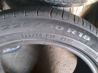 2x 225/50/18 run flat pirellis Tyres 85%tread excellent conditions very good second hands
