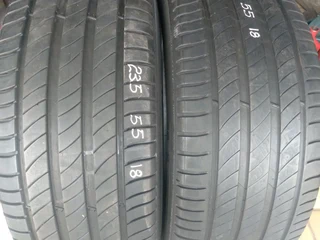 235/55/18 very good michelins Tyres R1200 each