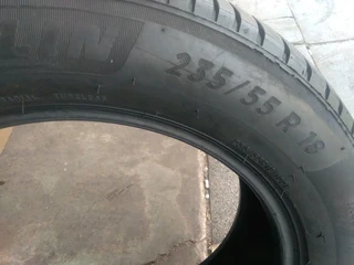 235/55/18 very good michelins Tyres R1200 each