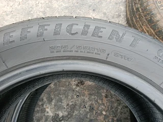 2x 205/55/16 normal Goodyear efficiencygrip