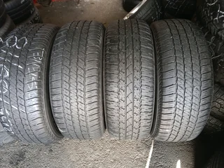 4x 265/60/18 Bridgestone dueler 85% tread