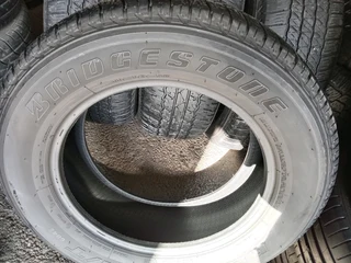 4x 265/60/18 Bridgestone dueler 85% tread