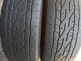 225/65/17 continentals Tyres very good second hands
