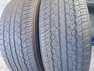 4x 255/65/17 Dunlops grand track