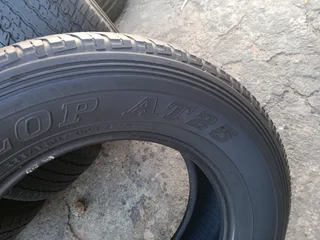 4x 255/65/17 Dunlops grand track