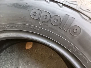 4x 265/65/17 Appolo Tyres white writing