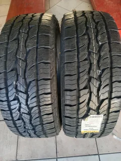 2x brand new 265/60/18 Dunlops grand track brand new Tyres