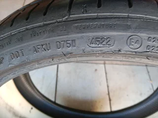 2x 265/30/20 continentals sportcontact