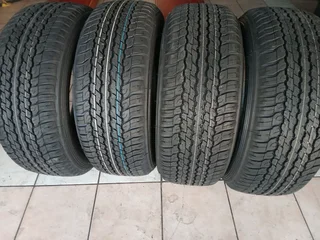 4x brand new 265/60/18 brand new Dunlops grand track Tyres