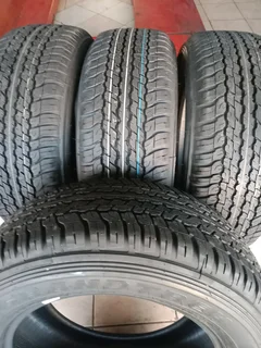 4x brand new 265/60/18 brand new Dunlops grand track Tyres