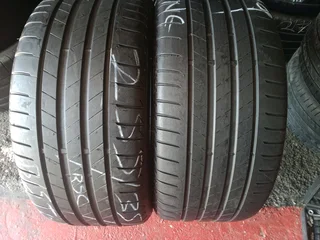 2x 255/35/19 run flat Bridgestone turanza Tyres 85% tread