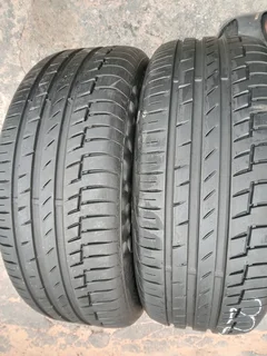 2x 225/55/17 run flat continentals Tyres 90% tread
