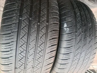 2x 285/50/20 maxtrek Tyres very good second hands Tyres 85% tread