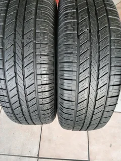 2x 216/65/16 Hankook Tyres 85% tread