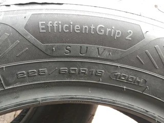 2x 225/60/18 brand new Goodyear Efficiencygrip for SUV Cars