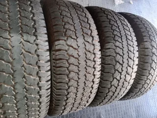 4x 265/75/15C continentals Tyres for bakkies