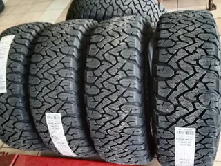 5x 265/65/18 BF Goodrich All-terrain k03 brand new Tyres white writing