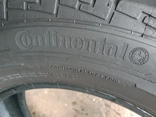 2x 195/70/15C continentals Tyres 90% tread